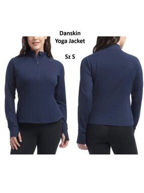 Danskin Yoga Jacket Women's Full Zip Size S